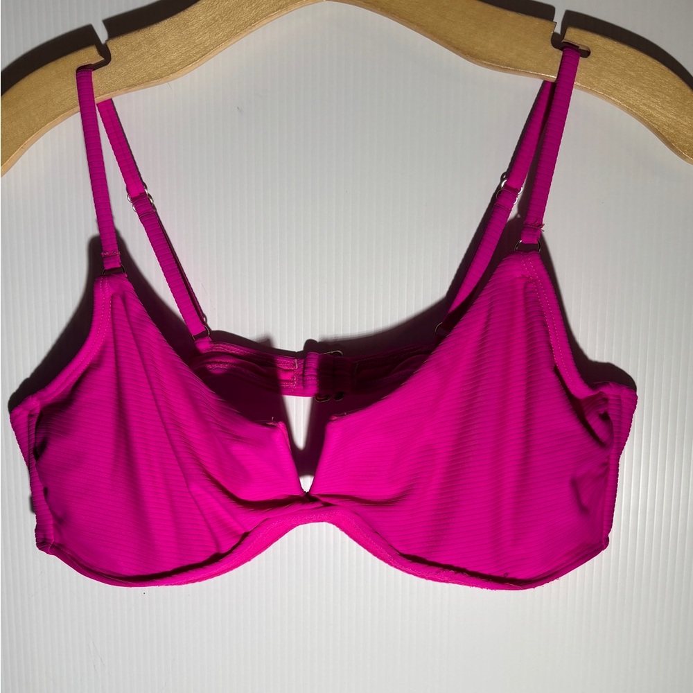 Vibrant Pink Women's bikini top